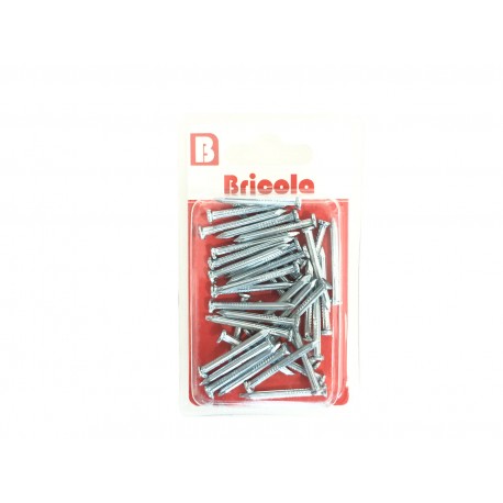 CLOU CIMENT 30MM 50G ACIER ZINGUE BRICOLA Bstore