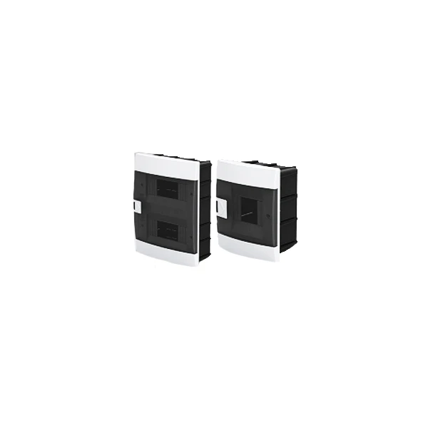 COFFRET ENCASTRÉ 4 MODULES PORTE FUMÉE HOROZ ELECTRIC