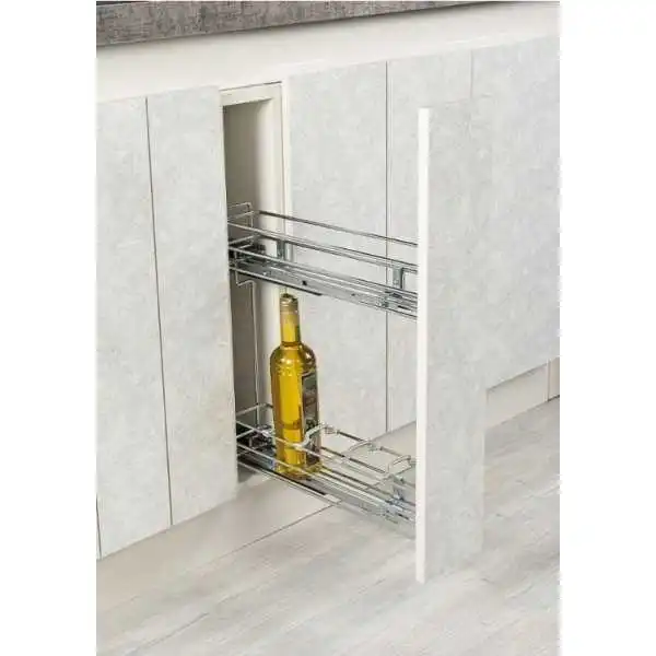 PORTE BOUTEILLE AVEC RAIL CACHÉ 15CM DIRECTION DROITE STARAX