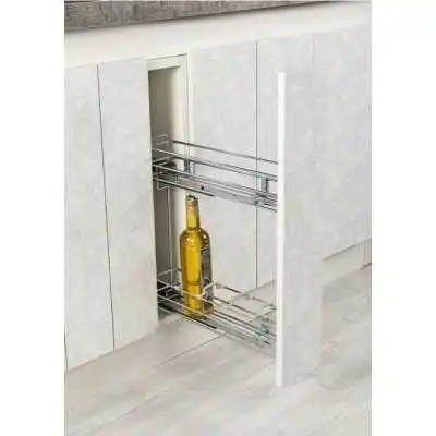 PORTE BOUTEILLE AVEC RAIL CACHÉ 15CM DIRECTION GAUCHE STARAX STARAX - 1