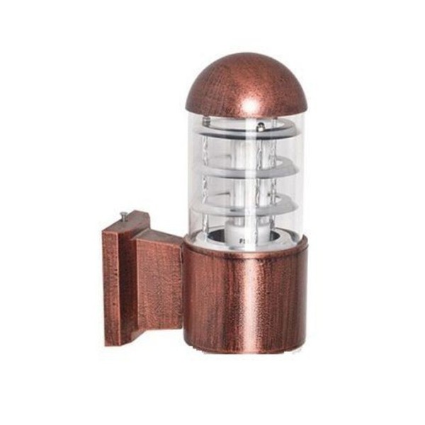 APPLIQUE MURALE EXTERIEUR ROND BRONZE FM