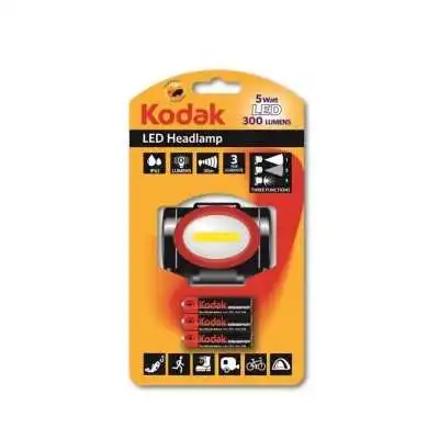 TORCHE LED FRONTALE 300 LUMENS AVEC 3 PILES KODAK KODAK - 1
