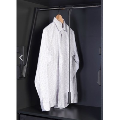 PENDERIE ESCAMOTABLE NOIR S-6010 STARAX STARAX - 1