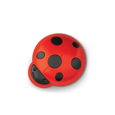 TIRETTE EN FORME DE COCCINELLE NOIR-ROUGE CEBI CEBI - 1