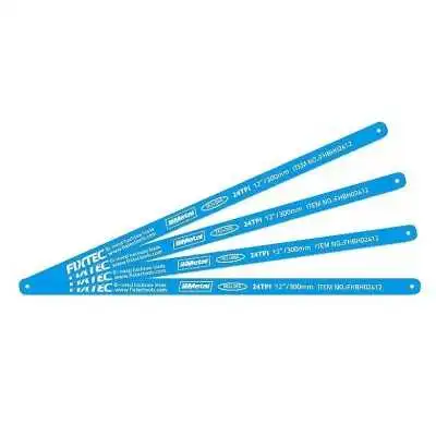 LAME DE SCIE À MÉTAUX BIMÉTAL 24TPI 10 PIECES FIXTEC FIXTEC - 2