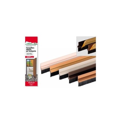 BOURLET ADHESIVE BAS DE PORTE BROSSE MARRON 1M MAPPY MAPPY - 1