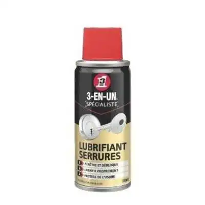 LUBRIFIANT SERRURE 100ML 3-EN-UN