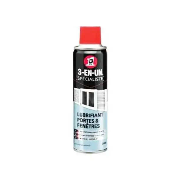 LUBRIFIANT SPECIAL PORTE ET FENETRE 3-EN-UN