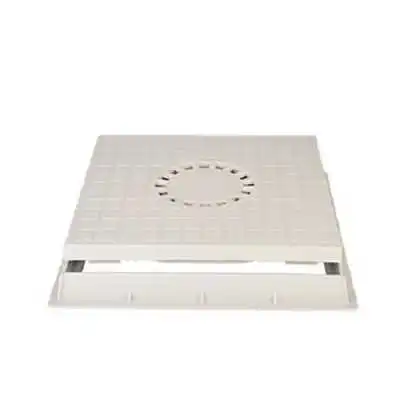 COUVERCLE SIPHON AVEC SUPPORT 40*40CM ELSO ELSO - 1