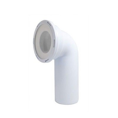 PIPE WC COUDEE D100MM AQUAPLAST AQUAPLAST - 1