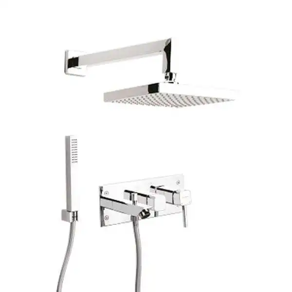 KIT MITIGEUR DE BAIN-DOUCHE ENCASTRÉ 3 SORTIES ZARZIS SOPAL