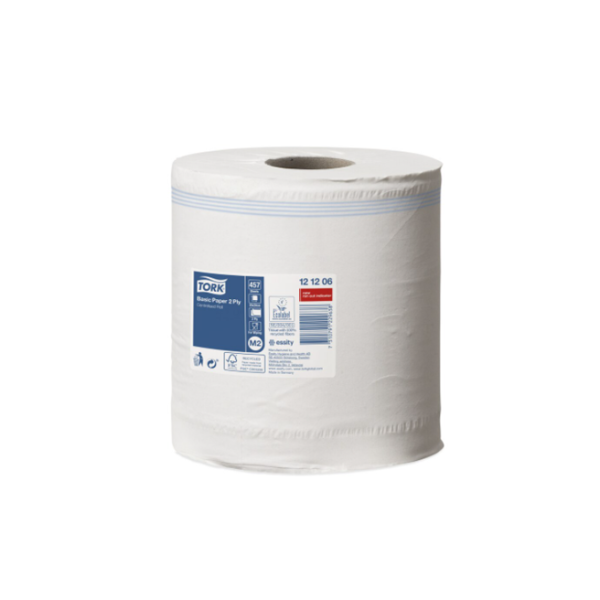 ROULEAU PAPIER BASIC 2 PLIS M2 TORK