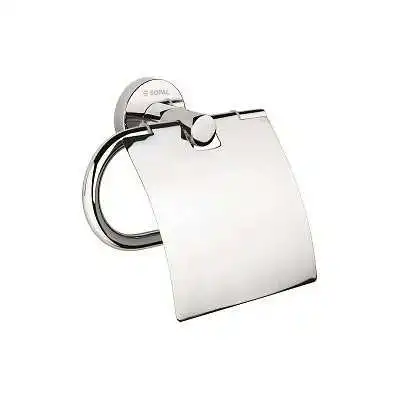 DÉROULEUR DE PAPIER WC AVEC COUVERCLE YASMINE SANA SANA - 1