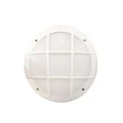 HUBLOT GELMI ROND AVEC GRILLAGE OPALE E27 BLANC FUMAGALLI - 1