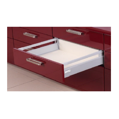 KIT METABOX AVEC 2 TUBES CARRES SOFT CLOSE 35CM BLANC BO1350BB DTC DTC - 1