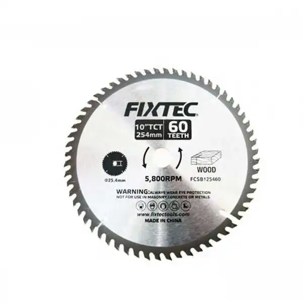 DISQUE BOIS 185*20MM 60 DENTS FIXTEC