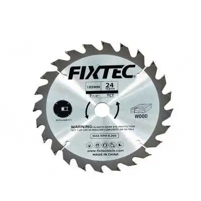 DISQUE BOIS 185*20MM 24 DENTS FIXTEC FIXTEC - 1