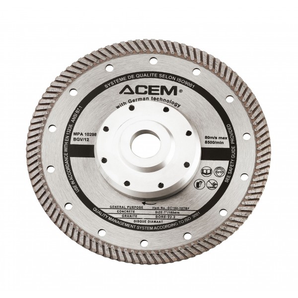 DISQUE DIAMANT DC180-10TBF ACEM ACEM - 1