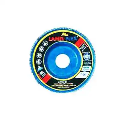 DISQUE LAMELLE 125*22,2 Z60 POUR INOX LAMELFLEX