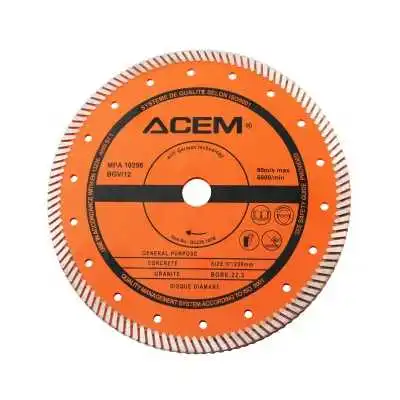 DISQUE DIAMANT Ø 9" 230MM DC230-10TB ACEM ACEM - 1