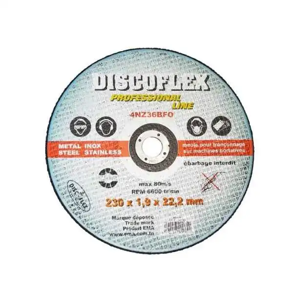 DISQUE COUPE 230*1.9*22.2 POUR ACIER ET INOX PRO LINE