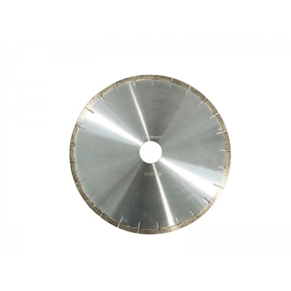 Disque de coupe diamanté avec turbo et trous acier 350 mm