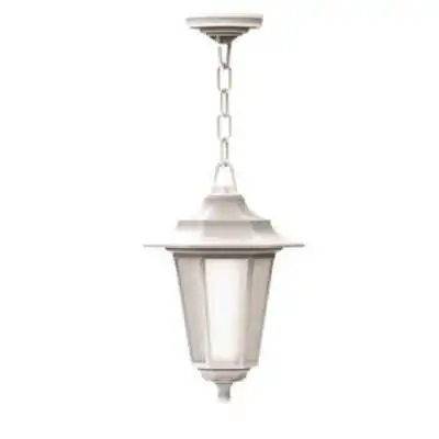 SUSPENSION JARDIN E27 BLANC IP44 ANTICHOC BEGONYA HOROZ ELECTRIC HOROZ ELECTRIC - 1