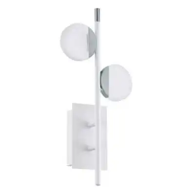 APPLIQUE MURALE OLINDRA LED 2x2,2W BLANC CHROMÉ 96969 EGLO EGLO - 1