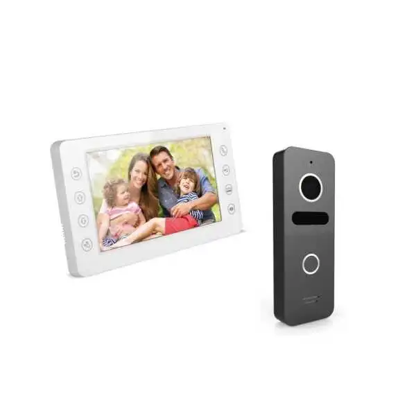 VIDÉOPHONE ANGELA X1 MONITEUR 7'' AVEC PLAQUE DE RUE LOTUS SOMEF