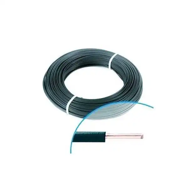 FIL RIGIDE H07VU2.5 GRIS 100M