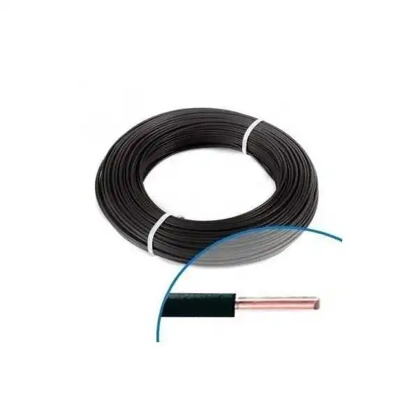 FIL RIGIDE H07VU2.5 NOIR 100M