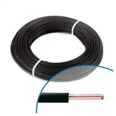 FIL RIGIDE H07VU4 NOIR 100M  - 1