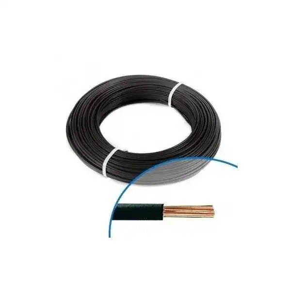 FIL SOUPLE H07VK4 NOIR 100M