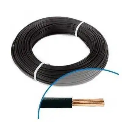 FIL SOUPLE H07VK6 NOIR 100M - 1