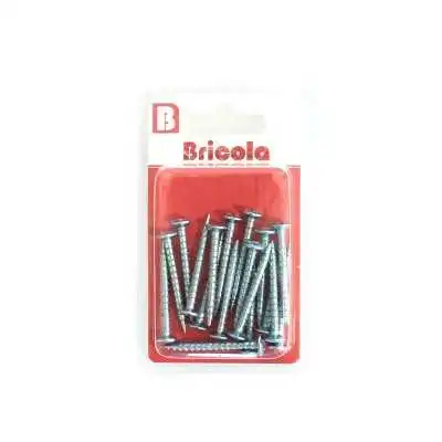 LOT DE 18 VIS À TOLE TETE CYLINDRIQUE BOMBÉE PZ 4.2*38MM BRICOLA BRICOLA - 1
