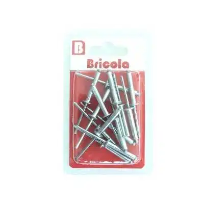 LOT DE 14 RIVET POP ALUMINIUM 4*22 MM BRICOLA BRICOLA - 1
