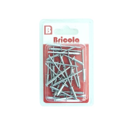 RIVET POP ALL 3.2*12MM LOT DE 28 BRICOLA BRICOLA - 1