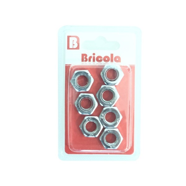 LOT DE 7 ÉCROU HEXAGONALE M10 BRICOLA