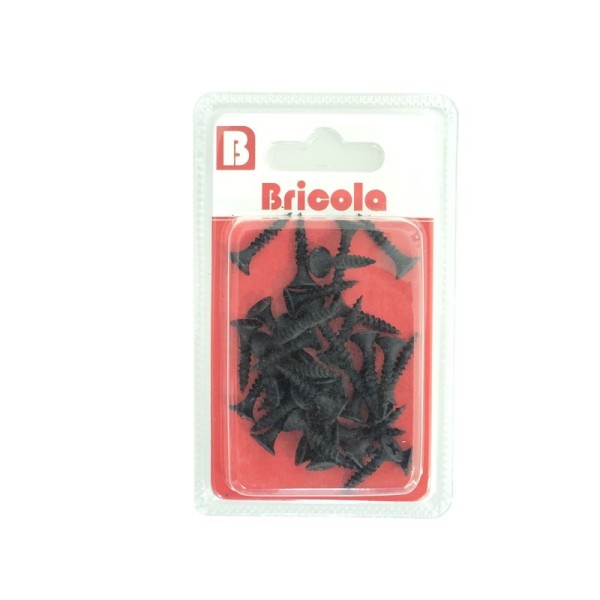 LOT DE 38 VIS PLACOPLATRE TETE FRAISÉE PLATE 3.5*20MM BRICOLA