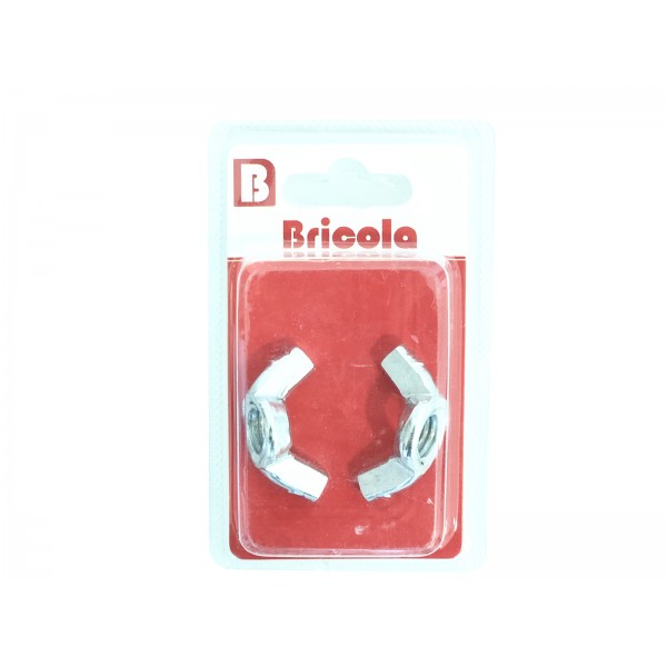 LOT DE 2 ÉCROU À OREILLES M12 BRICOLA BRICOLA - 2