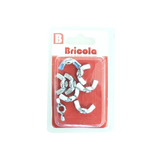 LOT DE 8 ÉCROU OREILLE M6 BRICOLA