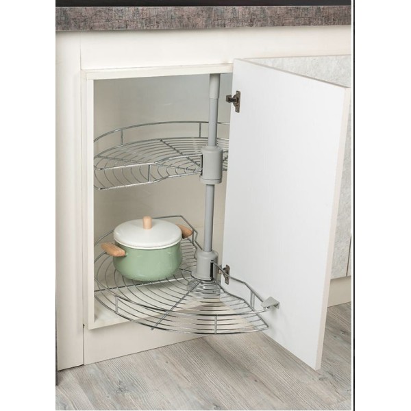 1/2 LUNE 2 PANIERS CHROMÉ S-3011 STARAX