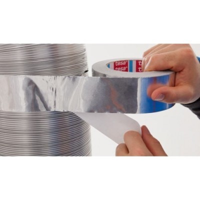 RUBAN ADHÉSIF ALUMINIUM 50MMx50M TESA TESA - 2 RUBAN ADHÉSIF ALUMINIUM 50MMx50M TESA TESA - 2