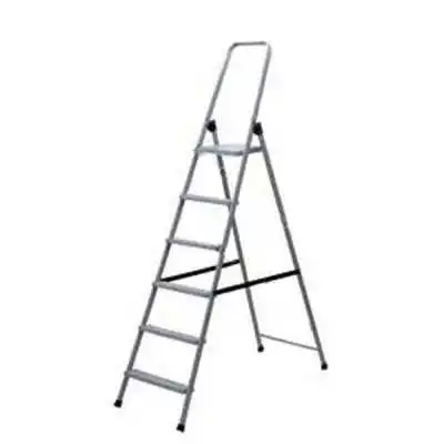 ESCABEAU 6 MARCHES EN ACIER LUXIAME LUXIAME - 1