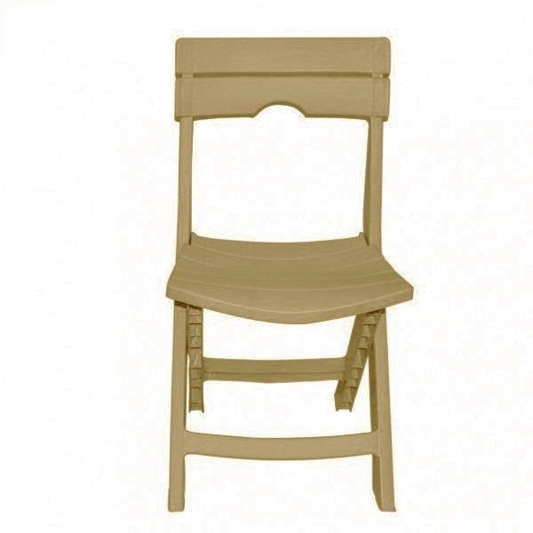 CHAISE PLIANTE BRUN RUSPINA SOTUFAB PLAST