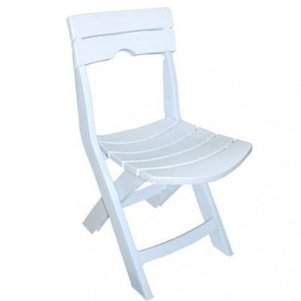 CHAISE PLIANTE BLANC RUSPINA SOTUFAB PLAST