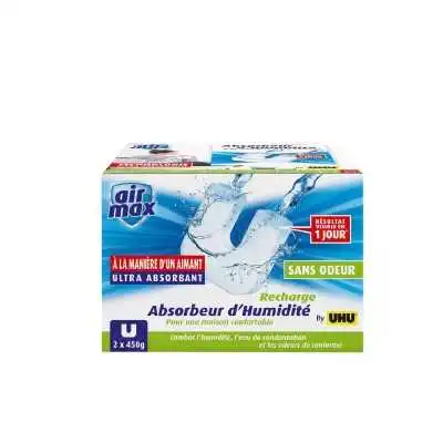 RECHARGE ABSORBEUR D’HUMIDITÉ AIR MAX 2*450G BISON BISON - 1