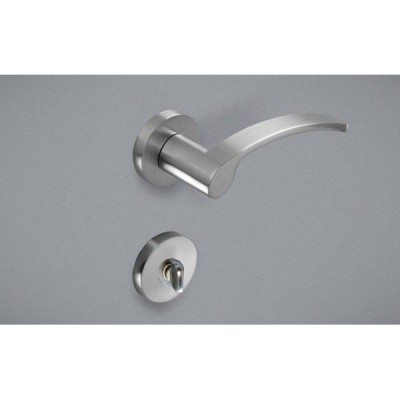 POIGNEE DE PORTE ROSACE MIA MP08 CONDAMNATION SATINE CEBI CEBI - 2