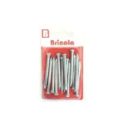 CLOU CIMENT 45MM 50G ACIER ZINGUE BRICOLA BRICOLA - 2