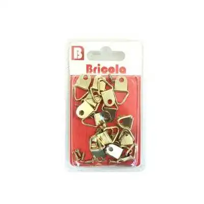 LOT DE 20 CROCHETS CADRE MM BRICOLA BRICOLA - 1